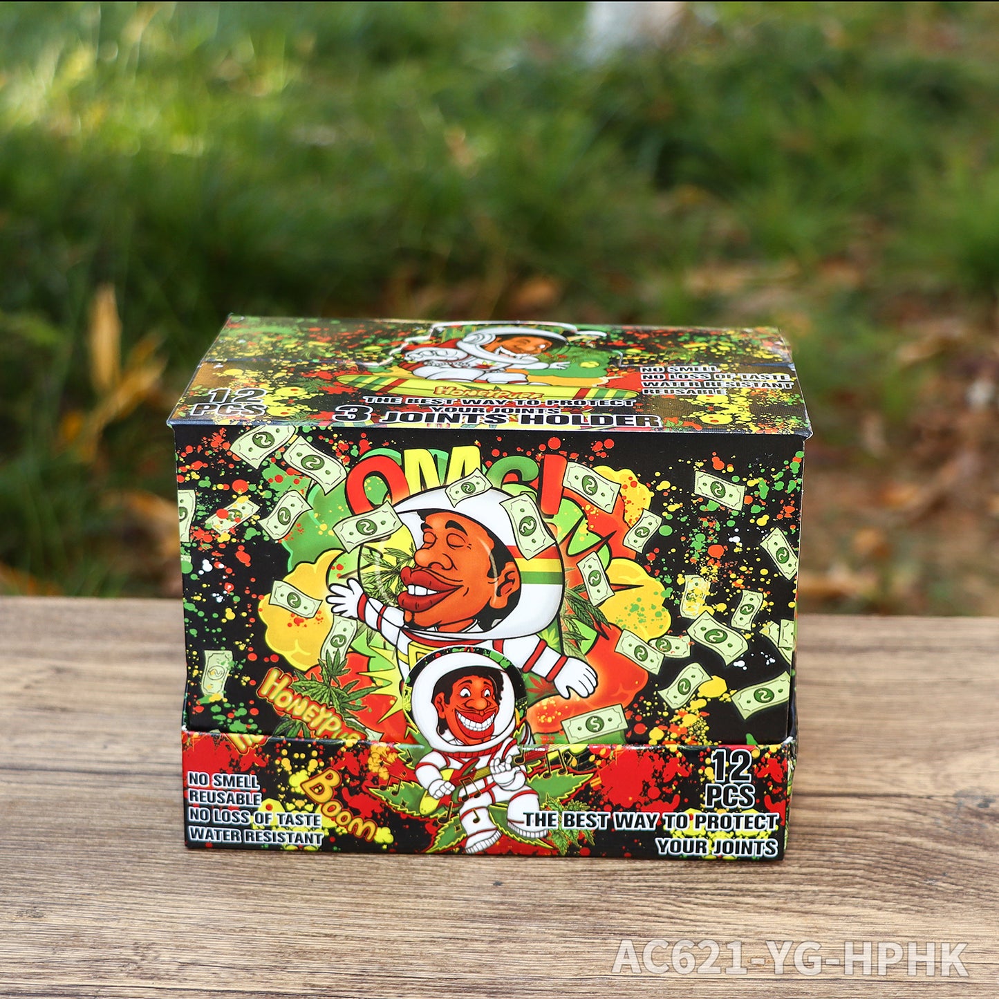HONEYPUFF multi-color multi-tube plastic trumpet paper cigarette storage tank Cigarette accessories