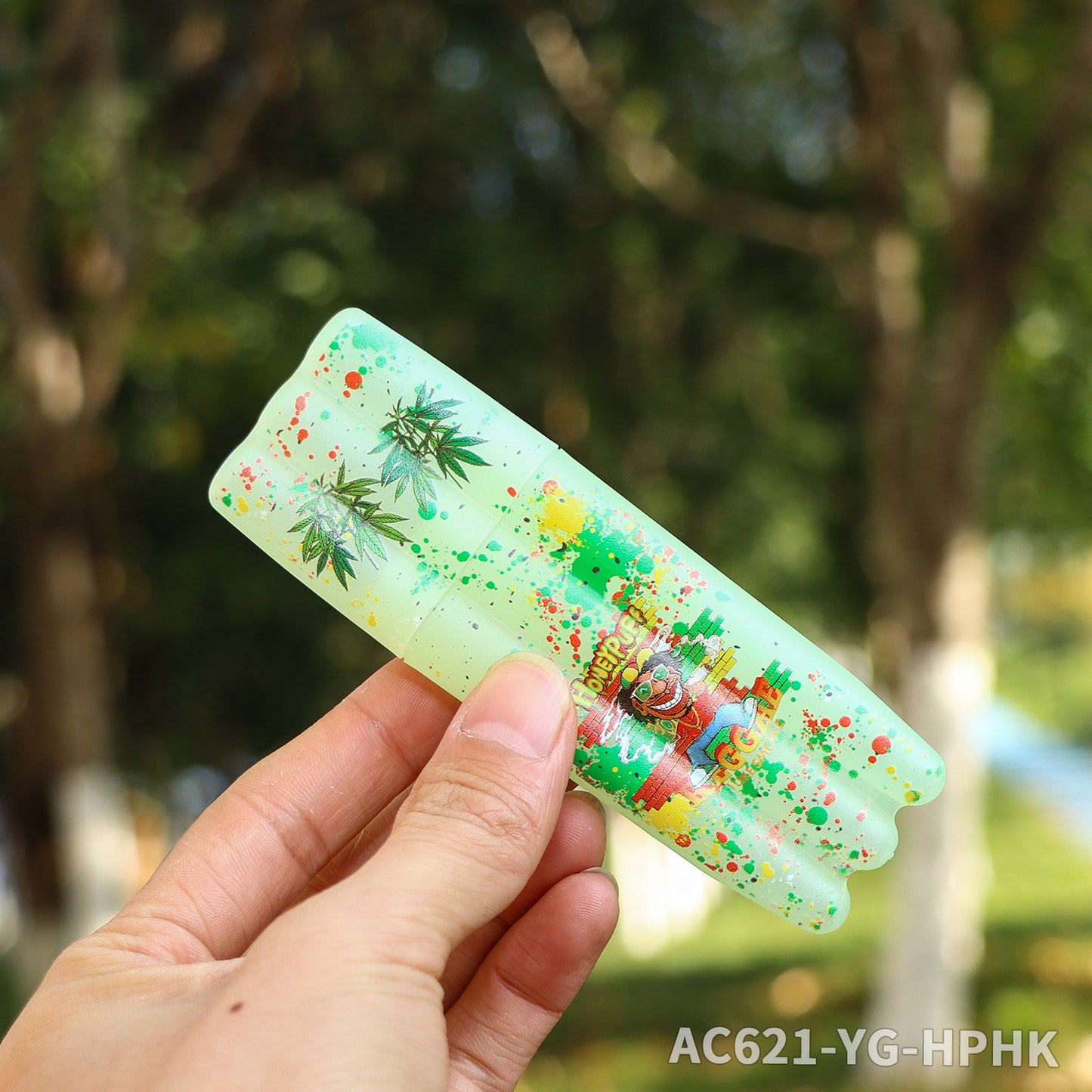 HONEYPUFF multi-color multi-tube plastic trumpet paper cigarette storage tank Cigarette accessories