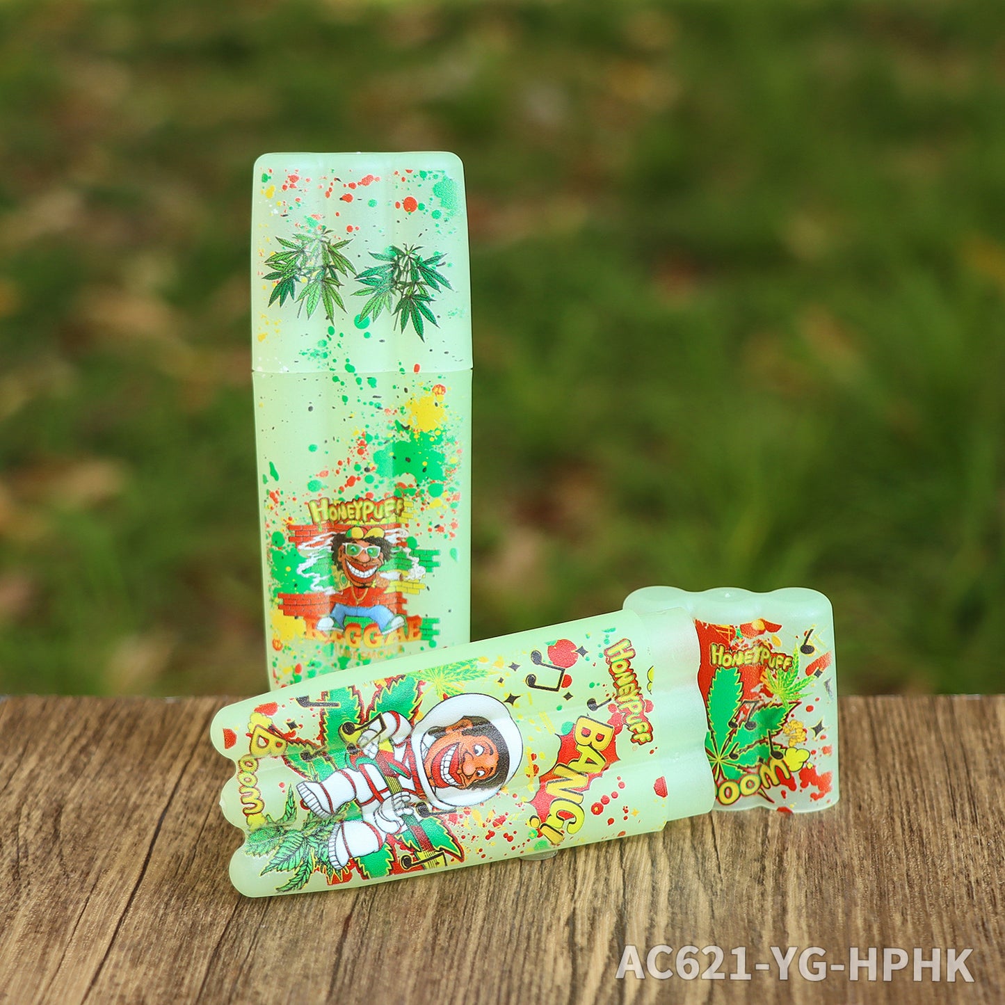 HONEYPUFF multi-color multi-tube plastic trumpet paper cigarette storage tank Cigarette accessories