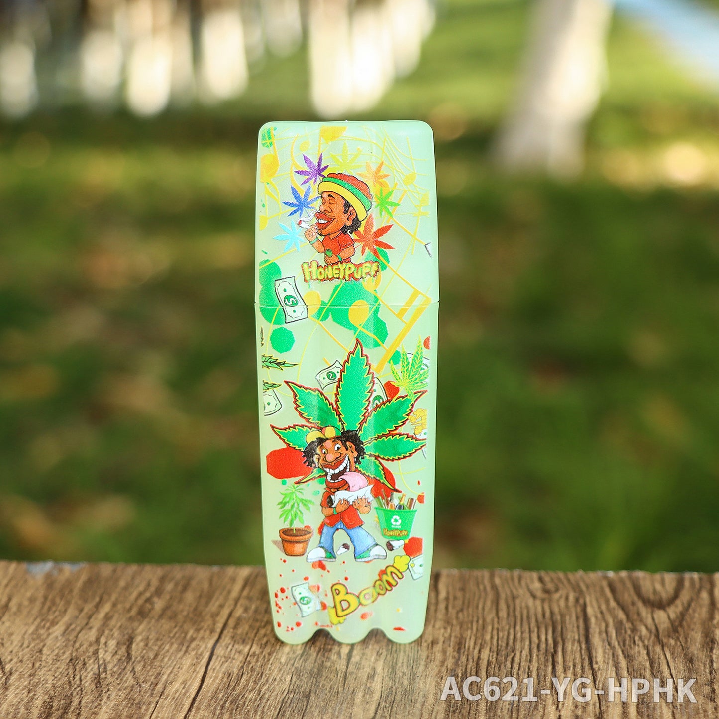 HONEYPUFF multi-color multi-tube plastic trumpet paper cigarette storage tank Cigarette accessories