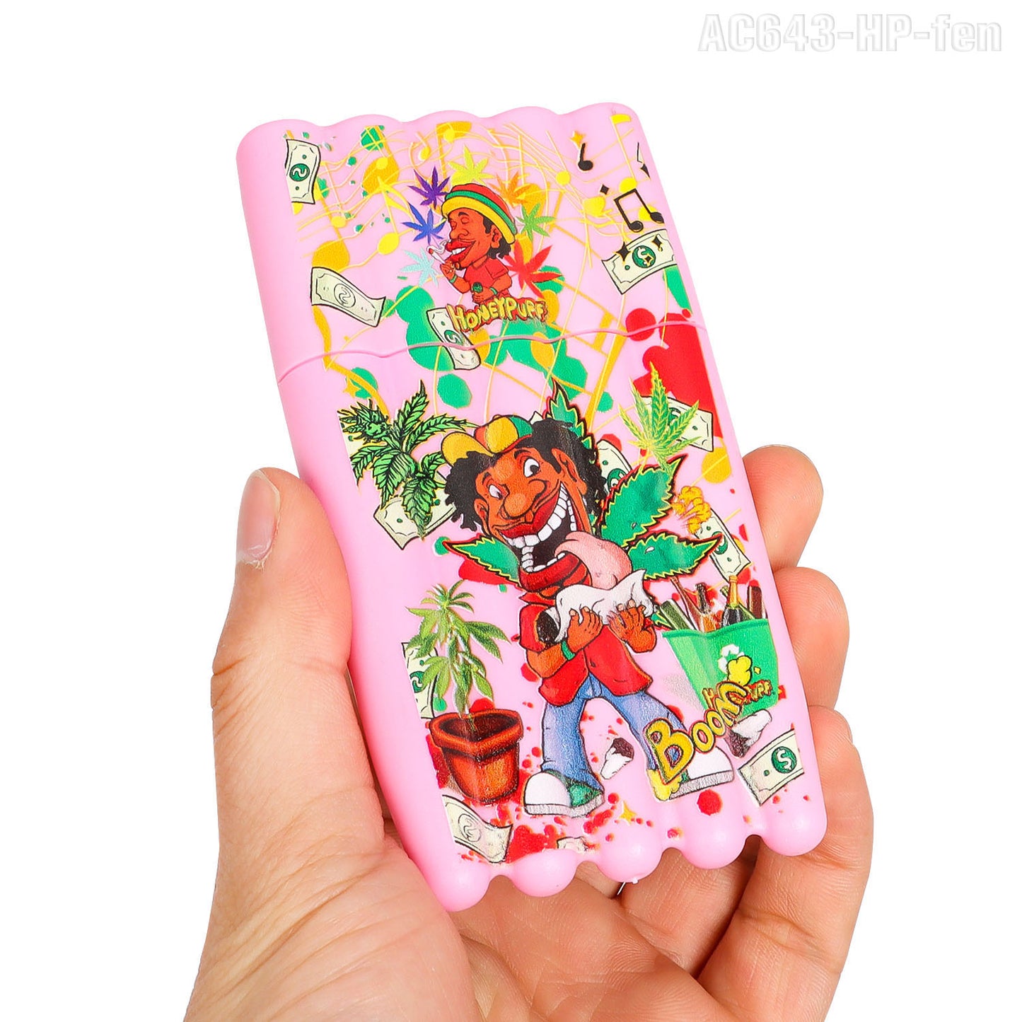 HONEYPUFF multi-color multi-tube plastic trumpet paper cigarette storage tank Cigarette accessories