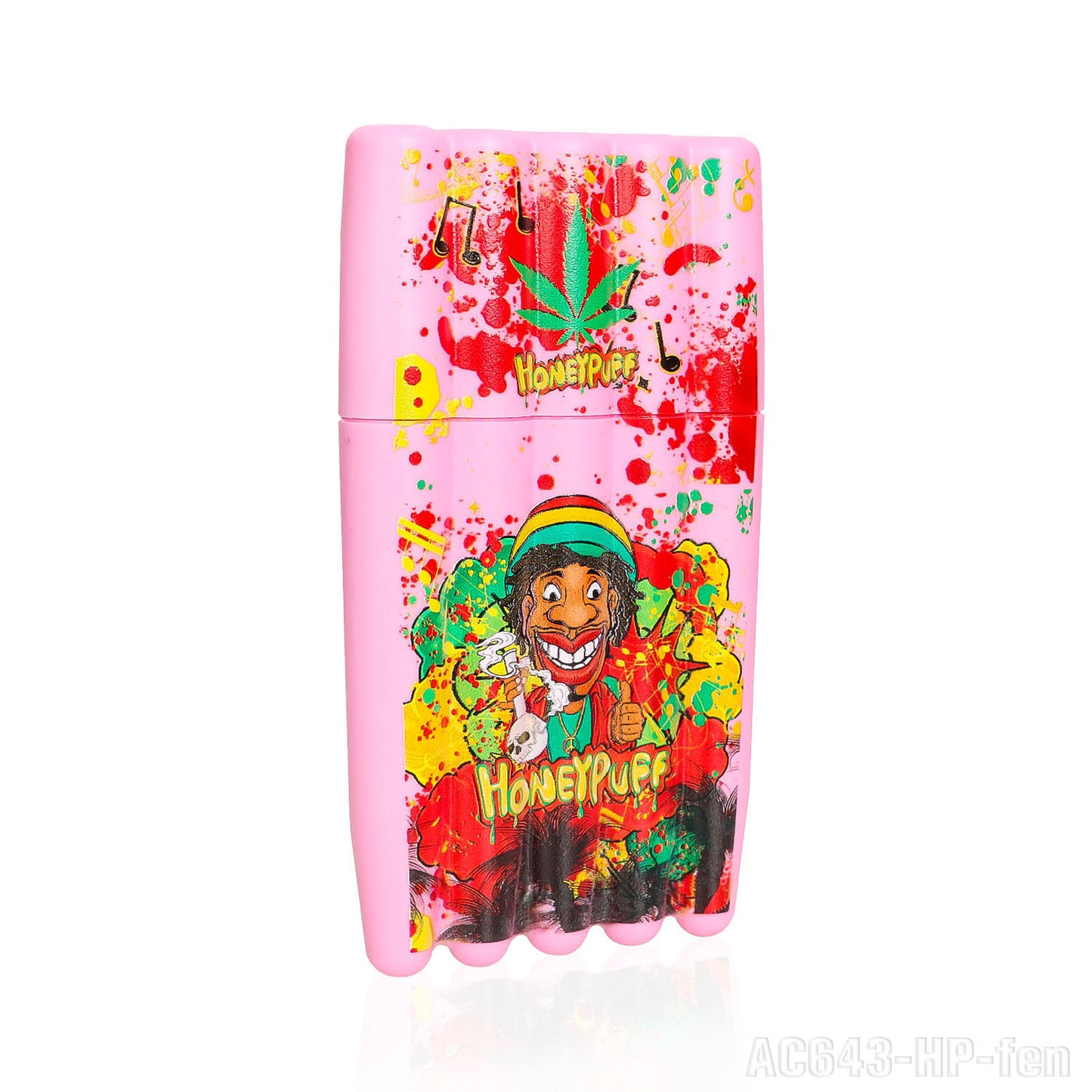 HONEYPUFF multi-color multi-tube plastic trumpet paper cigarette storage tank Cigarette accessories
