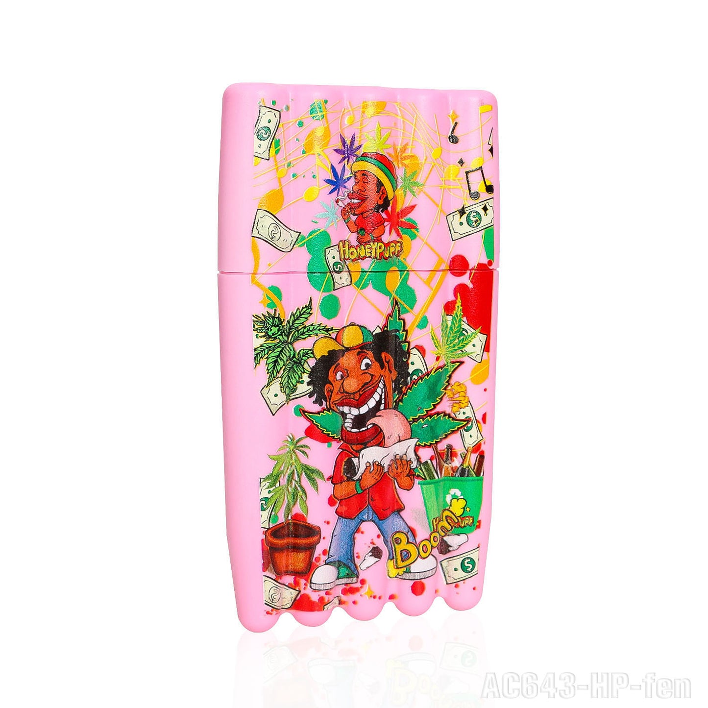 HONEYPUFF multi-color multi-tube plastic trumpet paper cigarette storage tank Cigarette accessories