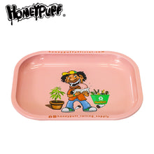 Load image into Gallery viewer, HONEYPUFF brand 180 * 140mm metal square with various designs rolling tray cigarette store accessories