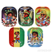 Load image into Gallery viewer, HONEYPUFF brand 180 * 140MM metal square with various designs, hot selling cigarette store accessories