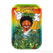 Load image into Gallery viewer, HONEYPUFF brand 287 * 189mm metal square with various designs, hot selling cigarette store accessories