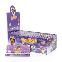 Load image into Gallery viewer, HONEYPUFF 1 1/4 Size Grape Flavored Rolling Papers 12 Packs Flavored Rolling Papers