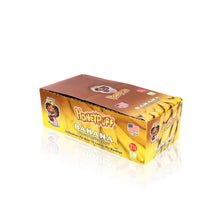 Load image into Gallery viewer, HONEYPUFF 1 1/4 Size Banana Flavored Rolling Papers 12 Packs Flavored Rolling Papers