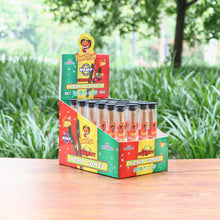 Load image into Gallery viewer, HONEYPUFF 98 mmFruit Flavored Pre Rolled Cones, Wood Tips Rolling Cones & Glass Cigarette Holder, 1 PCS /Tube 24Tubes / Box