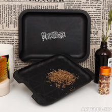 Load image into Gallery viewer, HONEYPUFF combined multi-functional metal tinplate cigarette tray, 178*x121mm portable cigarette rolling paper tray, square iron tray smoking accessories
