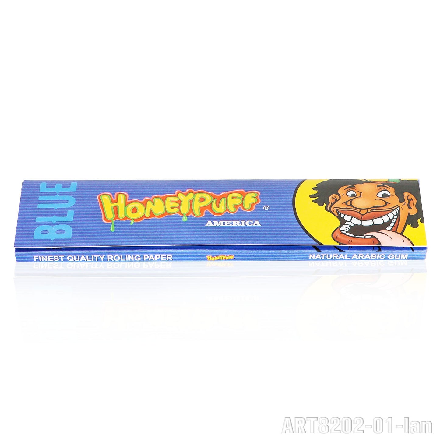 HONEYPUFF 1 1/4 Size Fruit Flavored Rolling Papers, Slow Burning Cigarette Rolling Papers (50 PCS)