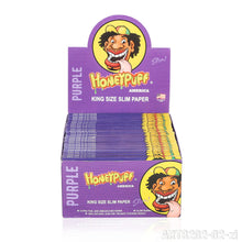 Charger l'image dans la galerie, Feuilles à rouler Honeypuff, format 1 1/4, différentes saveurs, à combustion lente (32 pièces)