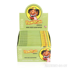Charger l'image dans la galerie, Feuilles à rouler Honeypuff, format 1 1/4, différentes saveurs, à combustion lente (32 pièces)