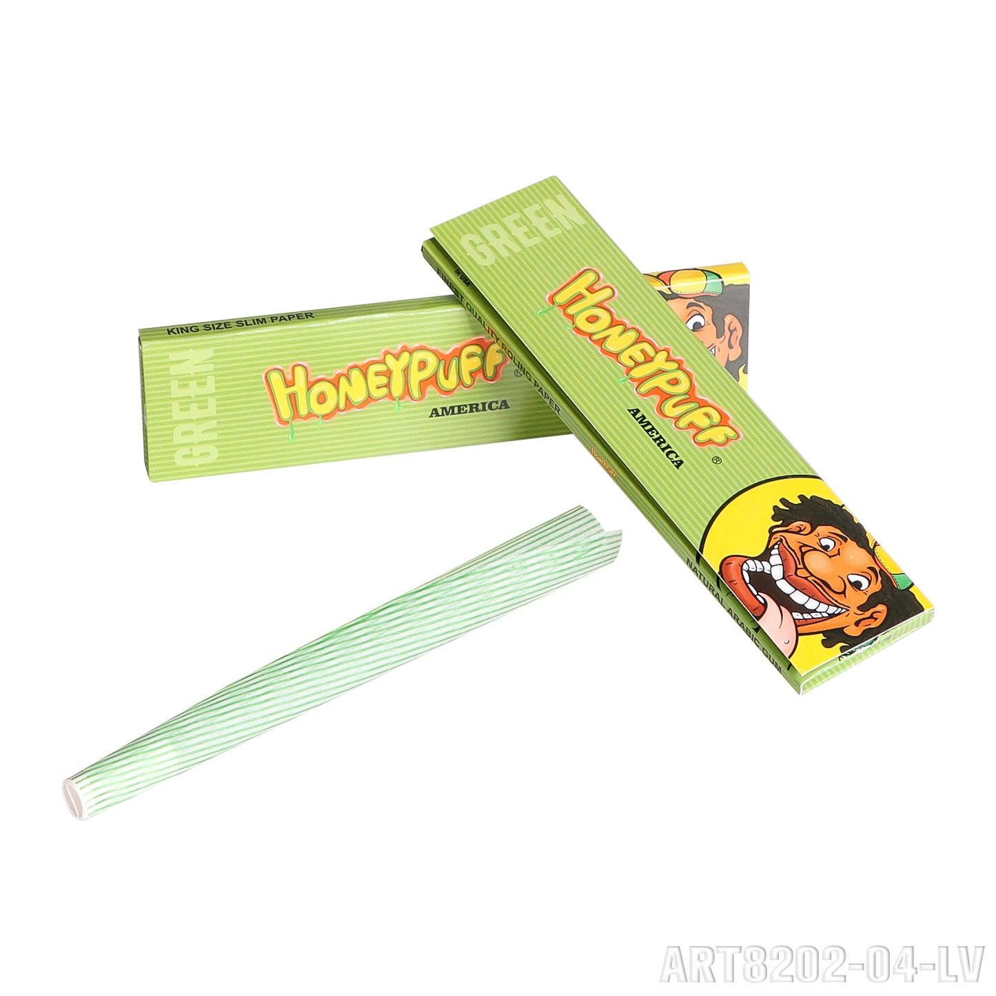 HONEYPUFF 1 1/4 Size Variety Of Flavors Rolling Papers, Slow Burning Cigarette Rolling Papers (32 PCS)