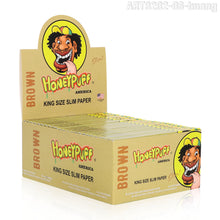 Load image into Gallery viewer, HONEYPUFF 1 1/4 Size Variety Of Flavors Rolling Papers, Slow Burning Cigarette Rolling Papers (32 PCS)