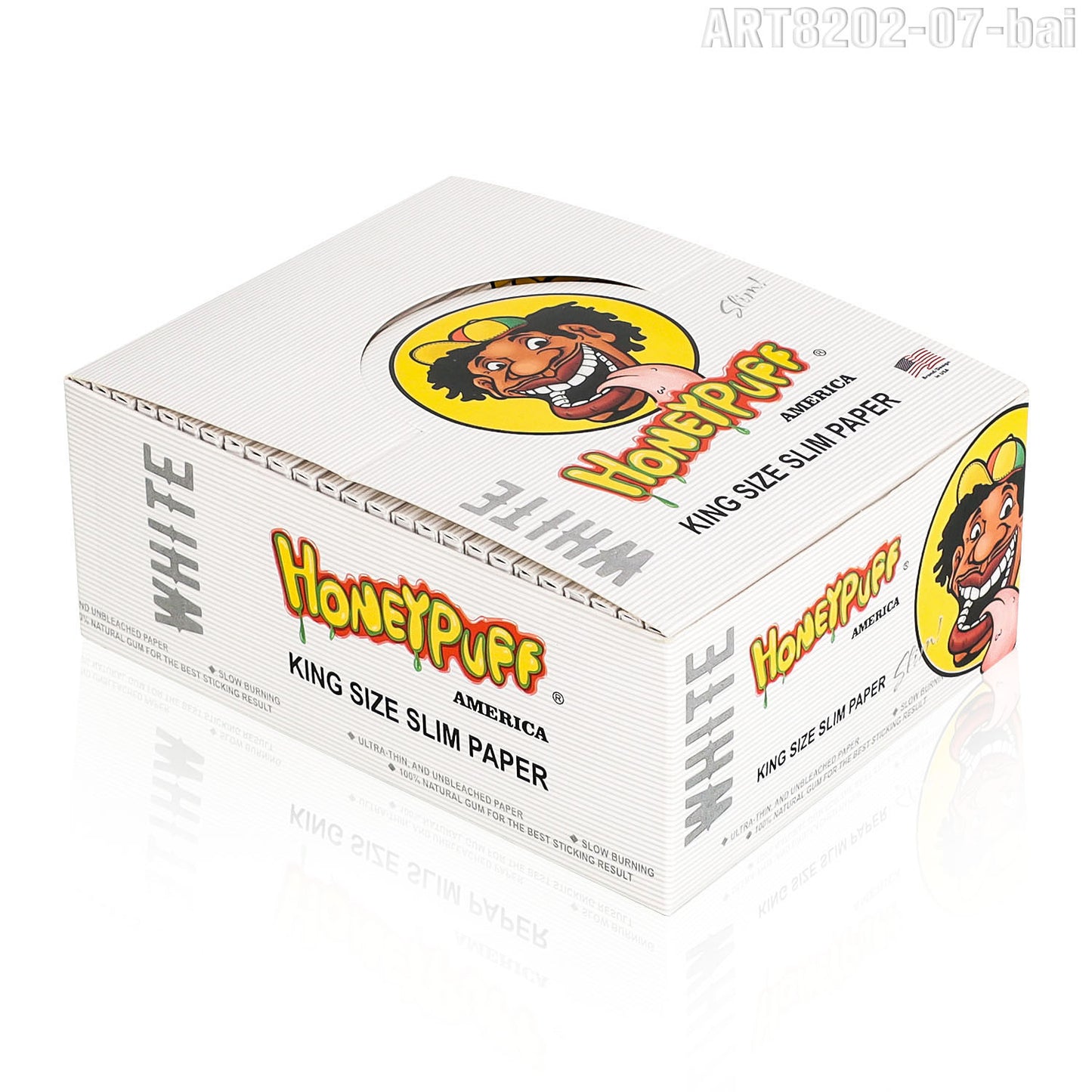 HONEYPUFF 1 1/4 Size Variety Of Flavors Rolling Papers, Slow Burning Cigarette Rolling Papers (32 PCS)