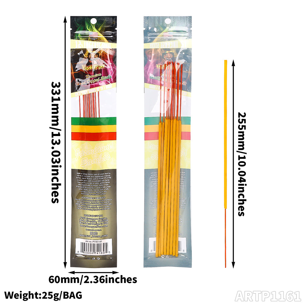 Honeypuff brand flavors stick burns with different flavor