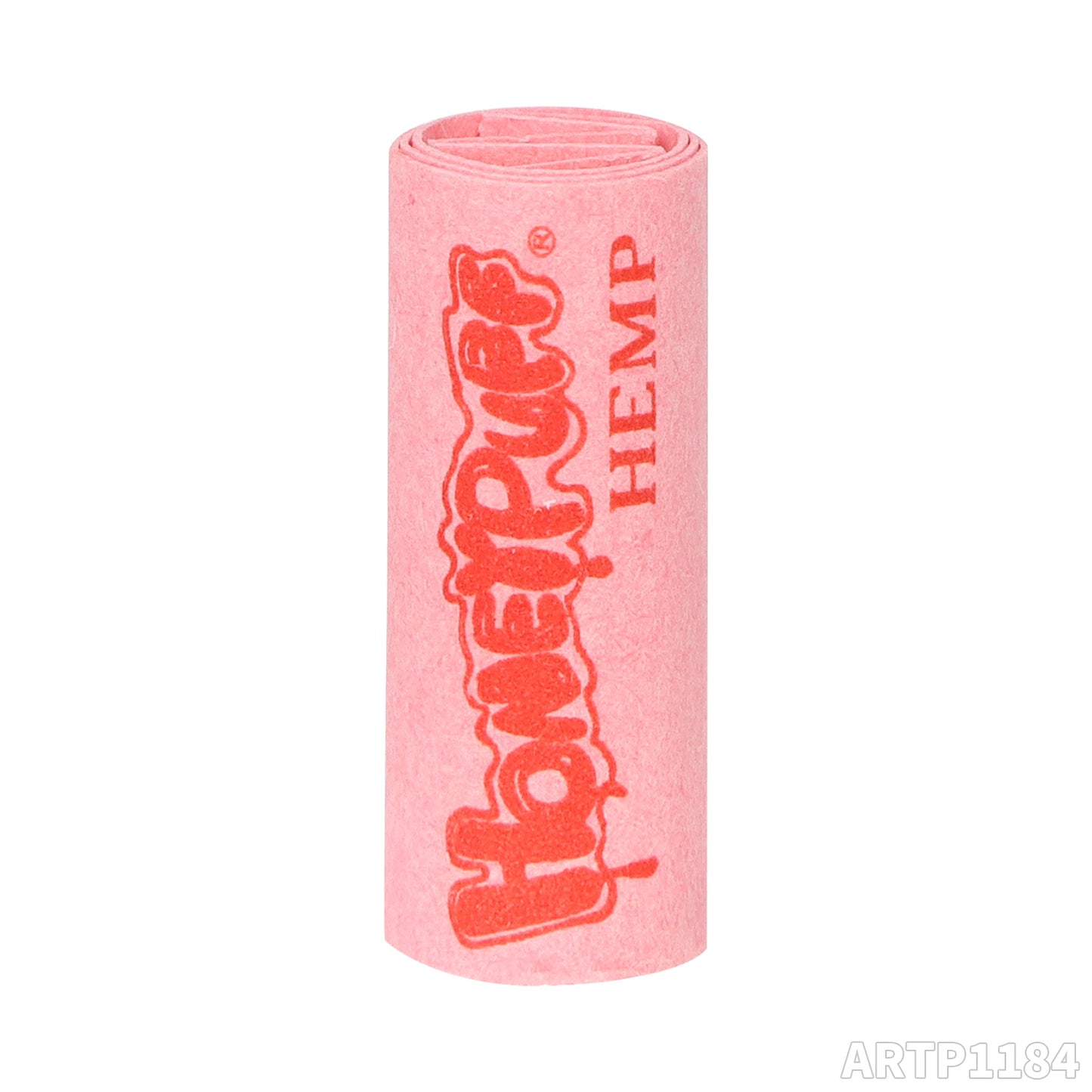 Honeypuff brand 7mm smoking filter tip with brown white and pink colos