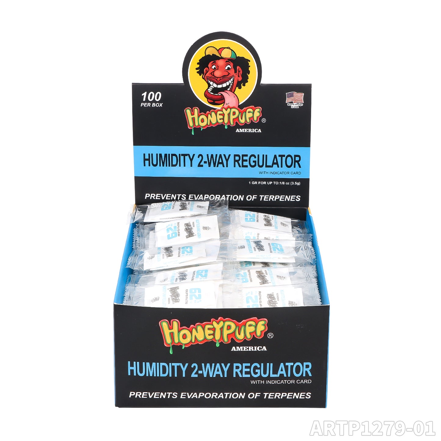 Honeypuff 46*34mm humidity 2-way regulartor with different size for tobacco