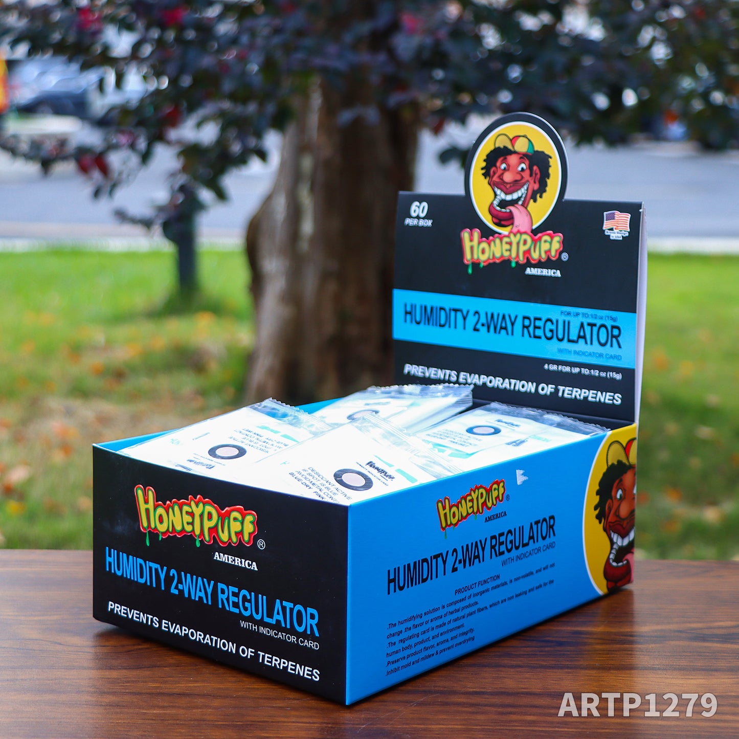 Honeypuff 70-63mm humidity 2-way regulartor with different size for tobacc