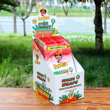 Charger l'image dans la galerie, Feuilles à rouler Honeypuff saveur pastèque, format king size, avec fermeture éclair refermable, 5 pièces/paquet, 50 paquets/boîte