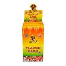 Load image into Gallery viewer, HONEYPUFF Raspberry Ice Mint Flavour Cards, King Size Cigarette Insert Infusion, Natural Flavour Card