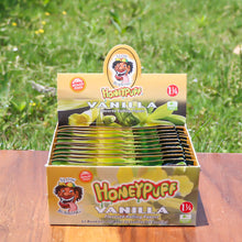 Load image into Gallery viewer, HONEYPUFF 1 1/4 Size Vanilla Flavored Rolling Papers, Slow Burning Cigarette Rolling Papers (50 PCS)