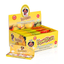 Load image into Gallery viewer, HONEYPUFF 1 1/4 Size Mango Flavored Rolling Papers, Slow Burning Cigarette Rolling Papers (50 PCS)