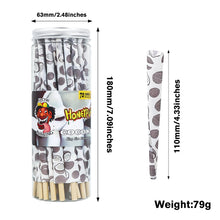 Load image into Gallery viewer, HONEYPUFF Coconut Flavor Pre Rolled Cones, King Size Pre Rolled Rolling Paper, Natural Rolling Paper with Tips, 72 Cones