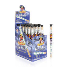 Load image into Gallery viewer, HONEYPUFF Grape Flavors Pre Rolled Cones With Wood Tips, King Size Rolling Paper & Glass Cigarette Holder Slow Burning Rolling Cones