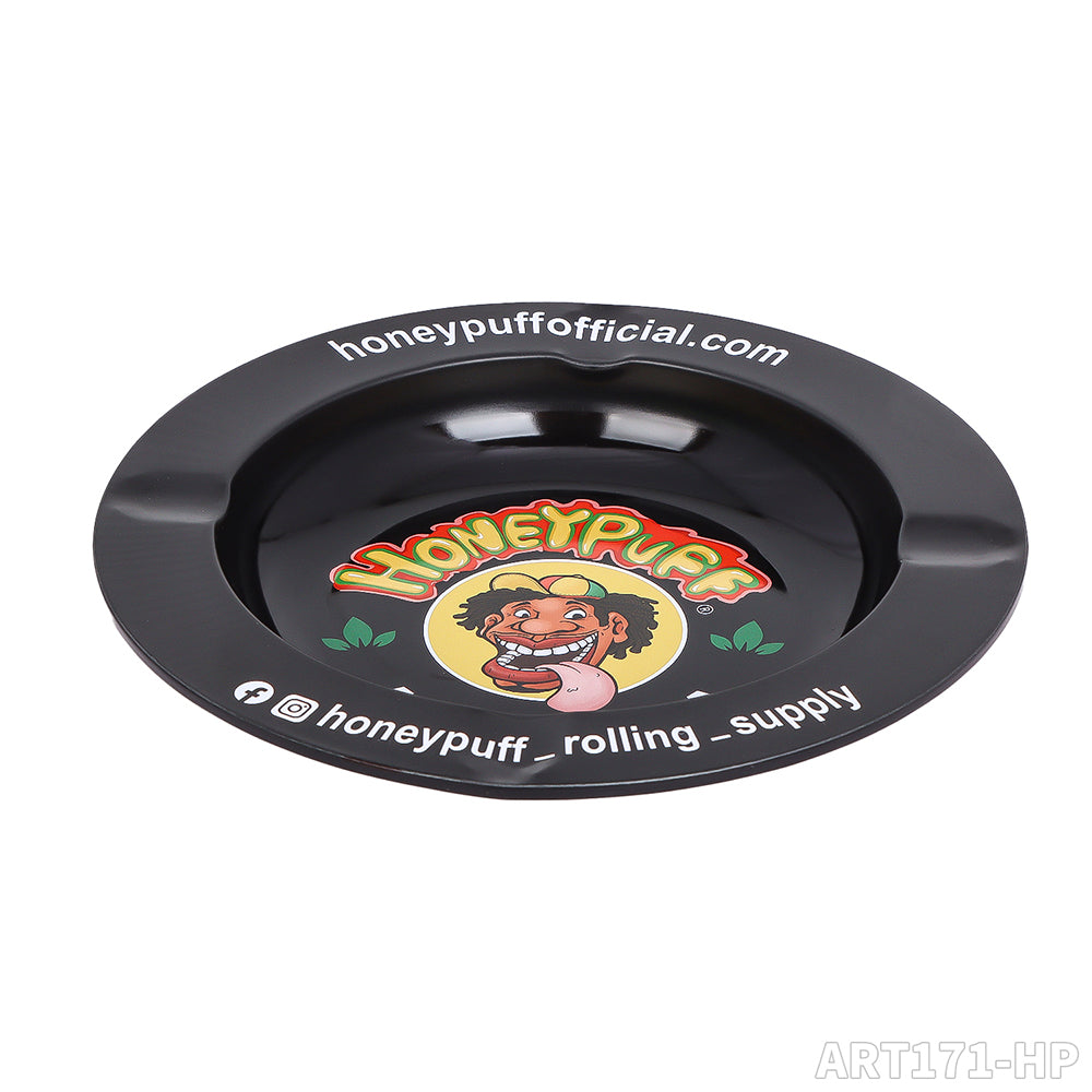 HONEYPUFF circular metal color 138mm35g ashtray