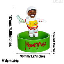 Load image into Gallery viewer, Honeypuff Multi-Color Resin Ashtrays, Mini Size Ashtrays With Cigarette Butts, Easy To Clean Resin Ashtrays & Portable