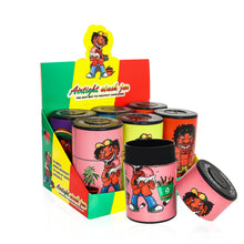 Lade das Bild in den Galerie-Viewer, HONEYPUFF Vakuumversiegeltes, herunterdrückbares Vorratsglas aus Kunststoff, Behälter, luftdicht, geruchsdicht, Vorratsglas aus Kunststoff, 6 Gläser/Box