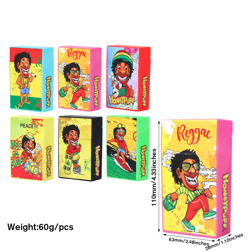 Honerypuff series plastic cigarette case with various designs