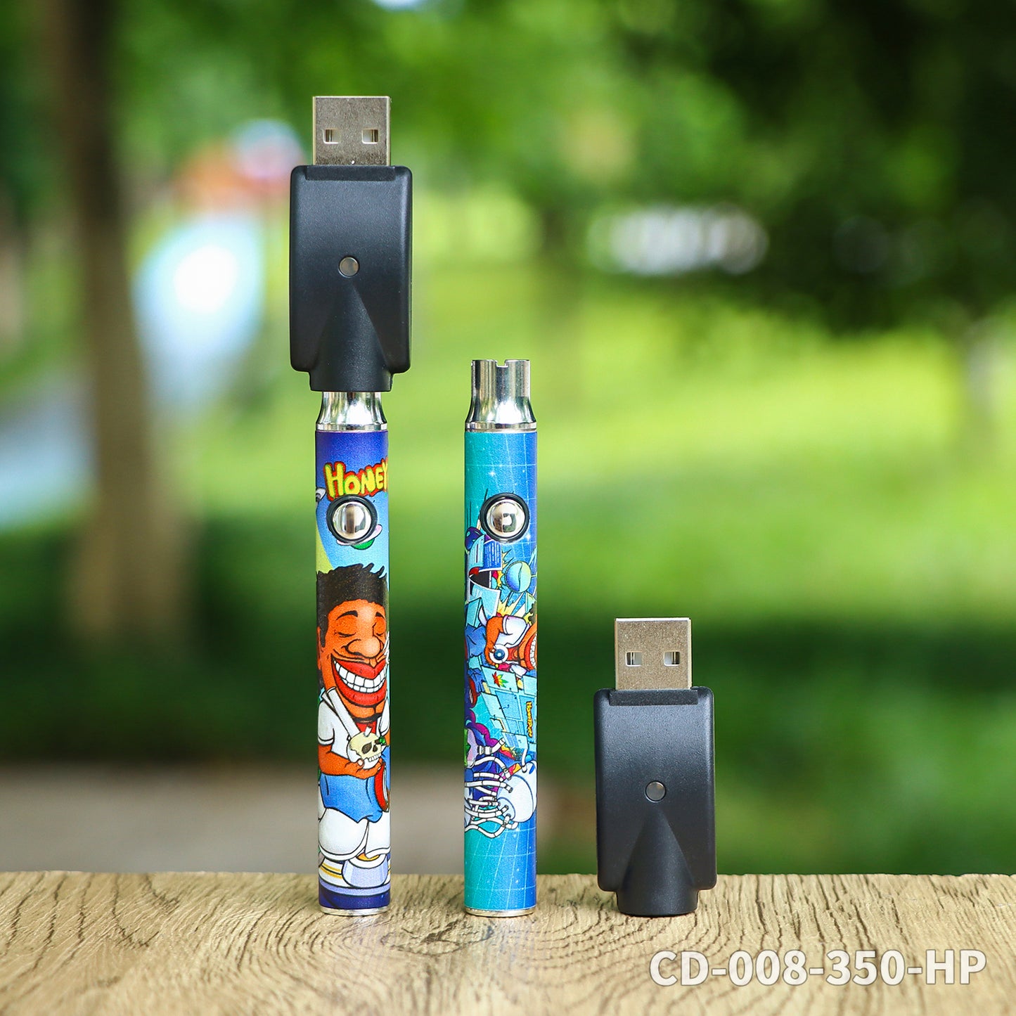 HONEYPUFF hot sale 350 mAH battery vape accessories with different design