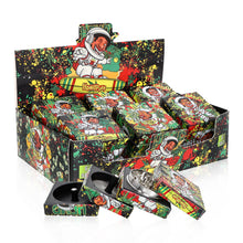 Load image into Gallery viewer, HONEYPUFF Cube Shape Plastic Smoker Grinder, 58 mm 4 Lay Herb Grinder, 6 PCS / Box