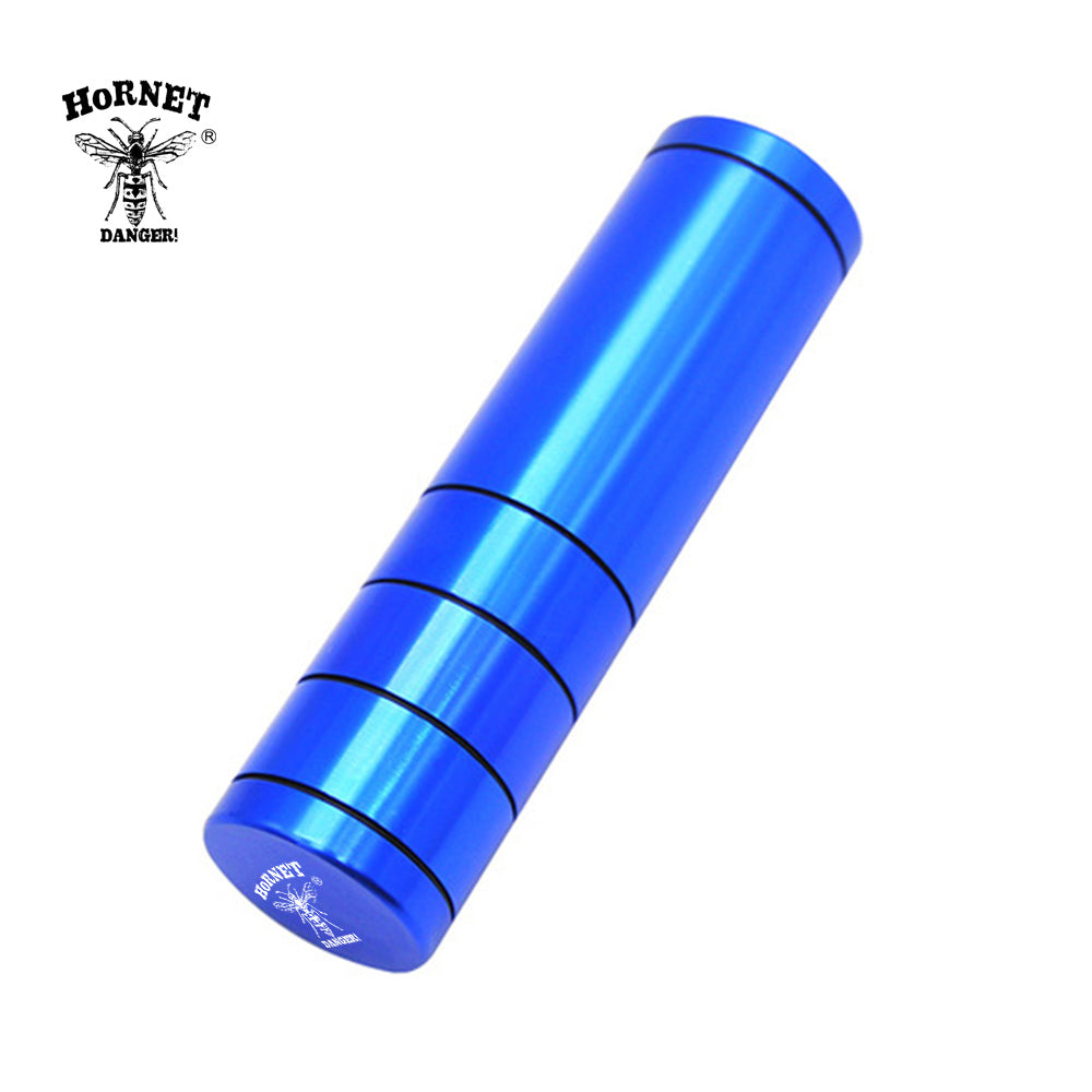 Honeypuff 59*8mm Metal Aluminium Alloy Ceramics Portable Tinplate Tobacco, Multi-Colored Herb Grinder, Cigarette Accessories
