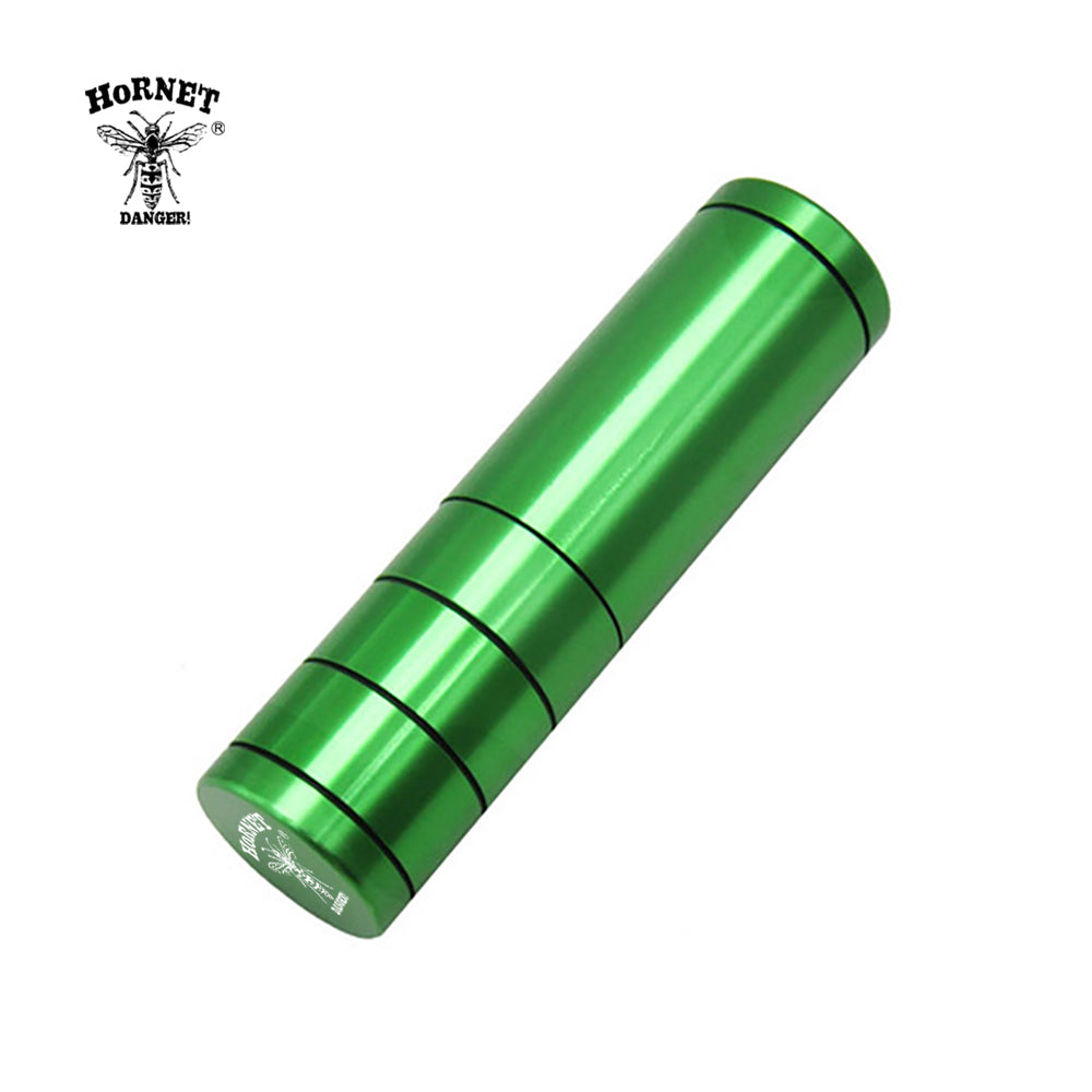 Honeypuff 59*8mm Metal Aluminium Alloy Ceramics Portable Tinplate Tobacco, Multi-Colored Herb Grinder, Cigarette Accessories