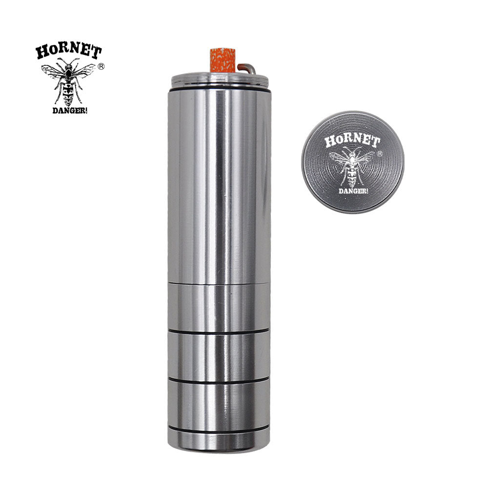 Honeypuff 59*8mm Metal Aluminium Alloy Ceramics Portable Tinplate Tobacco, Multi-Colored Herb Grinder, Cigarette Accessories