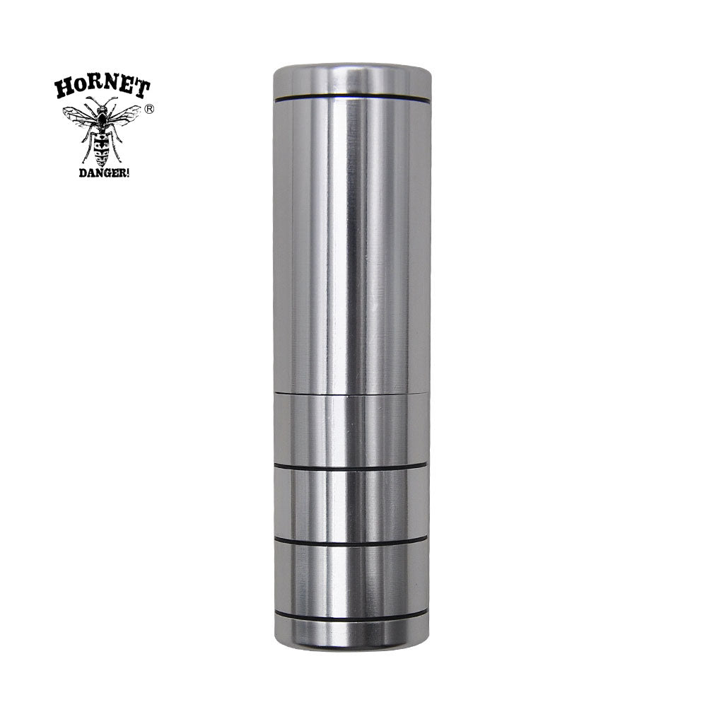 Honeypuff 59*8mm Metal Aluminium Alloy Ceramics Portable Tinplate Tobacco, Multi-Colored Herb Grinder, Cigarette Accessories