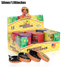 Load image into Gallery viewer, HONEYPUFF 4 Lay Zinc Metal Smoker Grinder, 50 mm Herb Grinder, Easy Clean Herb Grinders