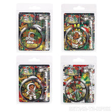 Load image into Gallery viewer, HONEYPUFF 60mm 3-layer plastic cigarette grinder+pipe+filter 12 pieces/display box