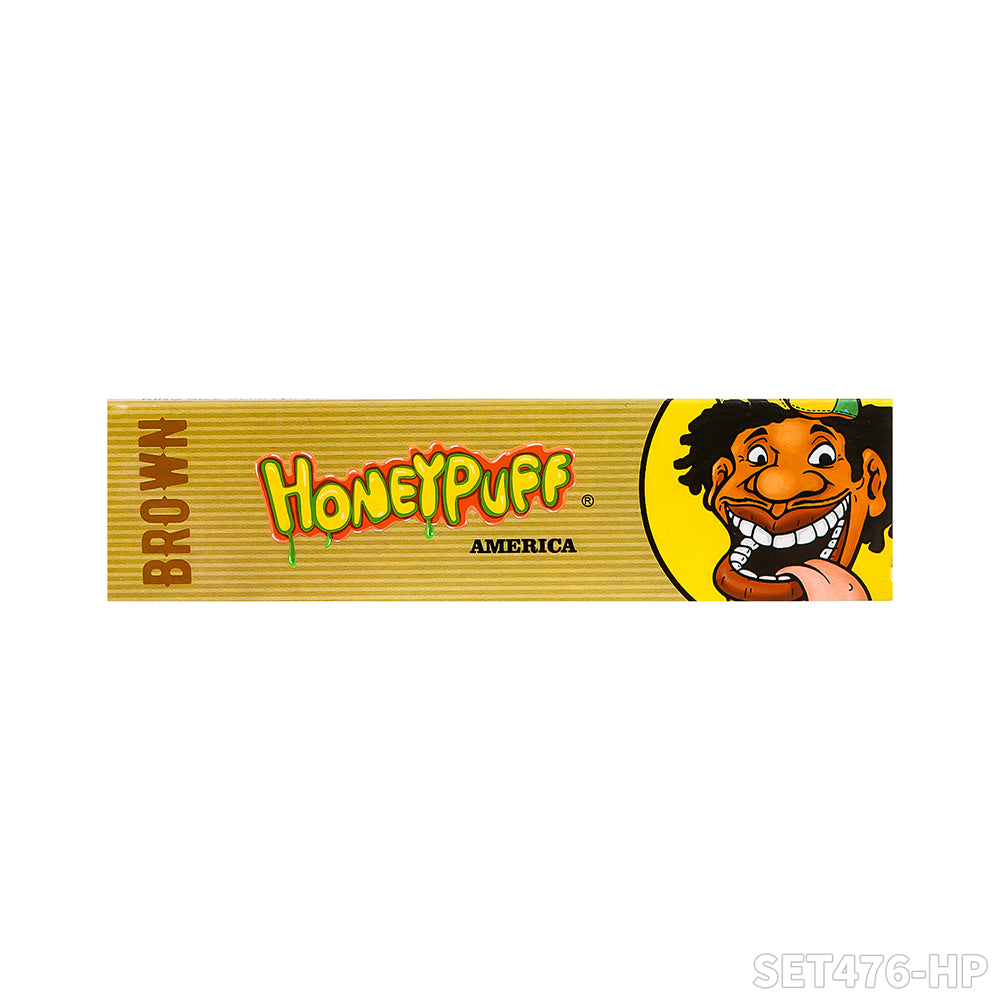 Honeypuff smoking kit with biodegradable rolling tray+1 pack pre-rolled cone+1 pack rolling paper+1 pcs joint holder+biodegradable grinder