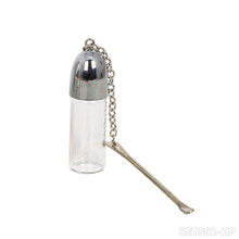 Lade das Bild in den Galerie-Viewer, Honeypuff smoking kit snuff kit with glass bottle+snuff tube+Small knife blade
