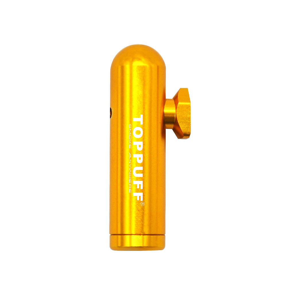HONEYPUFF zinc alloy metal portable snuff tube, multi color fans you smoking accessories