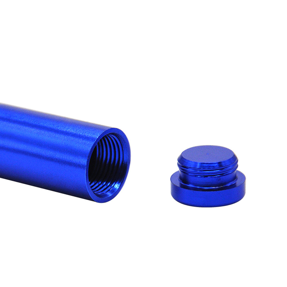 HONEYPUFF zinc alloy metal portable snuff tube, multi color fans you smoking accessories