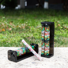 Load image into Gallery viewer, HONEYPUFF 1 1/4 Size Plastic Cigarette Rolling Machine, Black Rolling Machine, 12 PCS / Box
