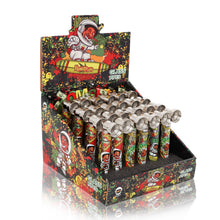Charger l'image dans la galerie, Pipe à tabac en verre Honeypuff avec bol en métal, portable, facile à nettoyer, lot de 24