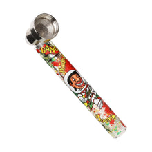 Charger l'image dans la galerie, Pipe à tabac en verre Honeypuff avec bol en métal, portable, facile à nettoyer, lot de 24