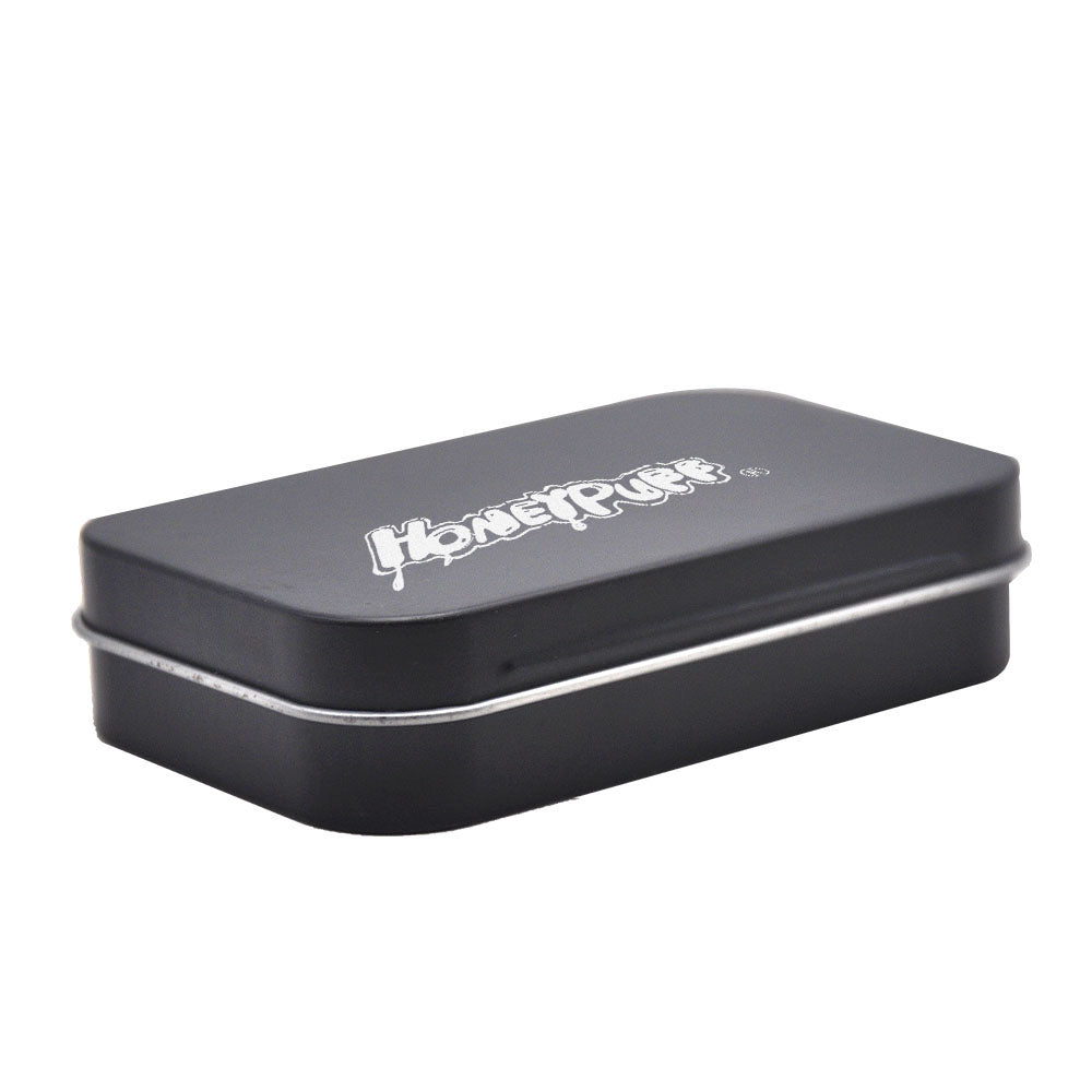 Boîte à tabac portable en fer blanc Honeypuff 63 x 97 mm, boîte à herbes multicolore, accessoires pour cigarettes